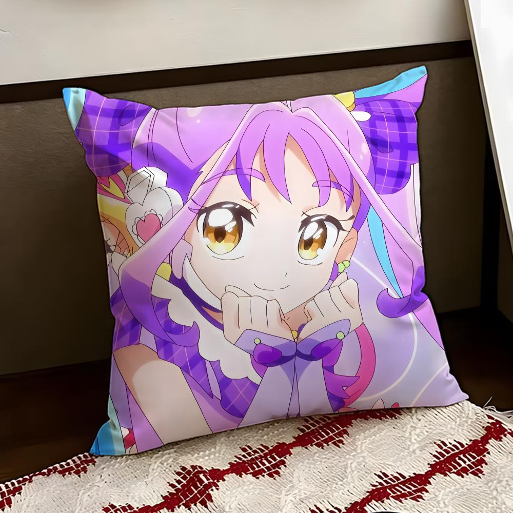 Чехол для подушки YYou and Idol PPretty Cure, двусторонний, мягкий, прочный, для дома, автомобиля, многоцелевой, для ежедневного комфорта