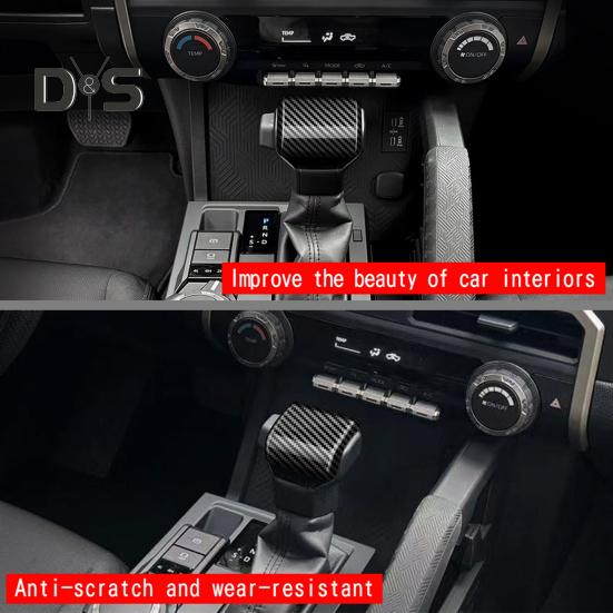 Крышка отделки рычага переключения передач, центральная консоль, крышка головки рычага переключения передач, крышка ручки автоматического переключения передач, комплект защиты панели ручного тормоза для Toyota