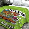 1PC Mr. Men Little Miss Custom Name Patterned Flannel Blanket Suitable For All Seasons for Home Decor Warmth and Comfort Gifts Holiday Present