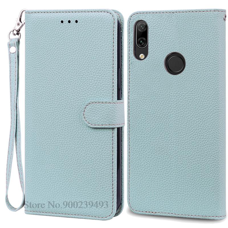 For Huawei Y7 2019 Case DUB-LX1 DUB-LX3 Flip Leather Wallet Case For Coque Huawei Y7 Prime 2019 Case Y 7 2019 Cover Coque Fundas
