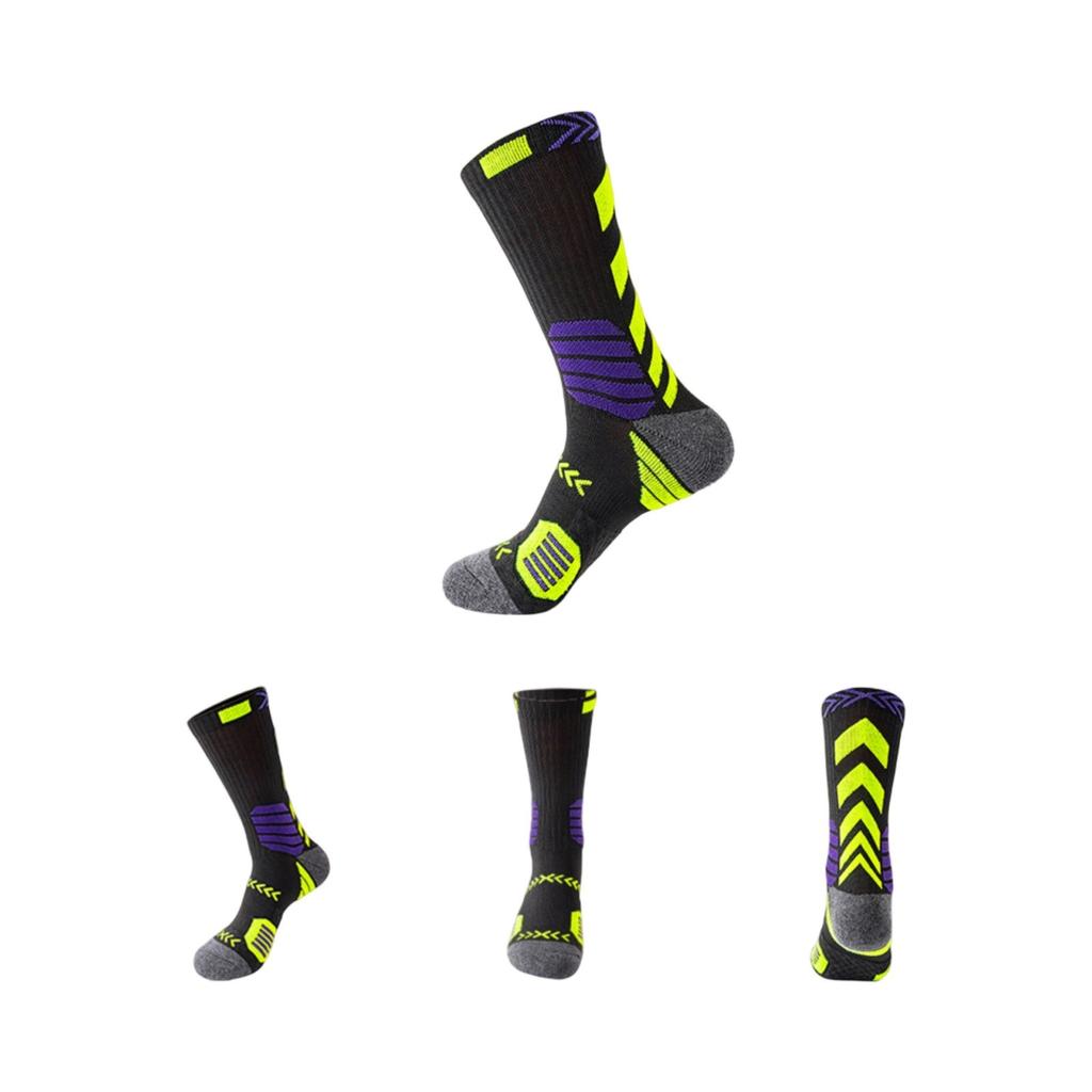 Мужские баскетбольные носки, толстые носки с махровой подошвой