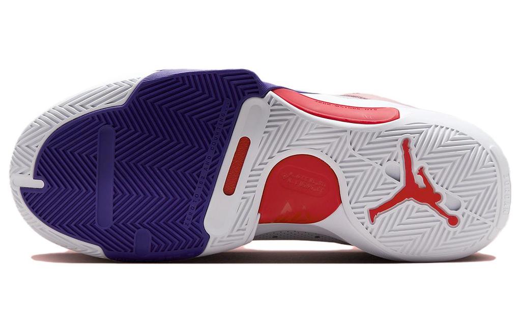 Jordan One Take 5 White Arctic Punch Purple Pulse University Red Translucent Outsole FQ3098-100