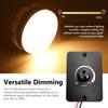 RV Dimmer Switch 12V 5A 60W Dimming Knob PWM Dimming Switch for LED Light Fixture, Halogen, Incandescent, StripLights