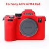 Мягкий силиконовый защитный чехол для корпуса камеры для Sony A7R5 A7R4 A7M4 A7R3 A7R2 A7S2 A72 ZVE10 ZV1F ZV1F M2