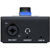 PreSonus Revelator io44 USB-C audio interface for music production and streaming. Features a built-in mixer, easy-to-use effects presets, and Studio O