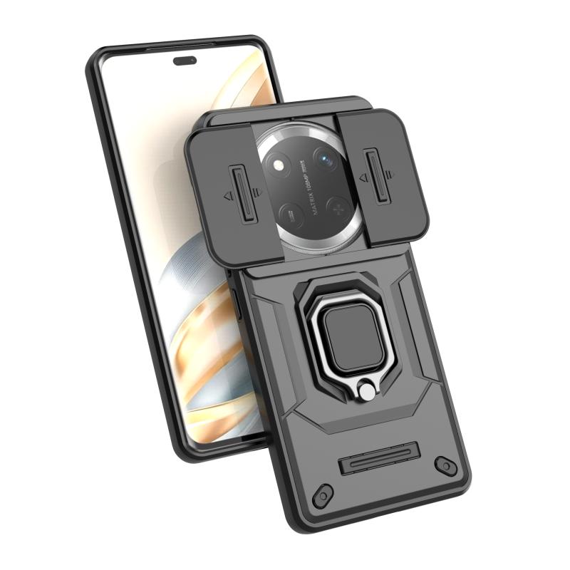 Для Honor Magic 7 Lite чехол слайдер камера ударопрочный бронированный чехол для телефона Magic7 Lite Magic7Lite магнитное кольцо подставка задняя крышка