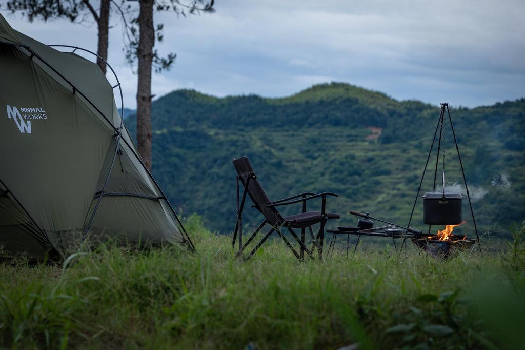 Алюминиевый подвесной горшок Camping Moon Большой алюминиевый горшок Алюминиевый горшок для приготовления пищи Imoni Camping MC255 (КЕМПИНГ ЛУНА) 5.5л
