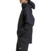 Adidas SS23 Solid Color Zip Hoodie Jacket Men Outerwear Black HN2921