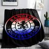 Rangers Printed Flannel Blanket, soft throw for bedroom sofa, washable, Christmas present, great gift.