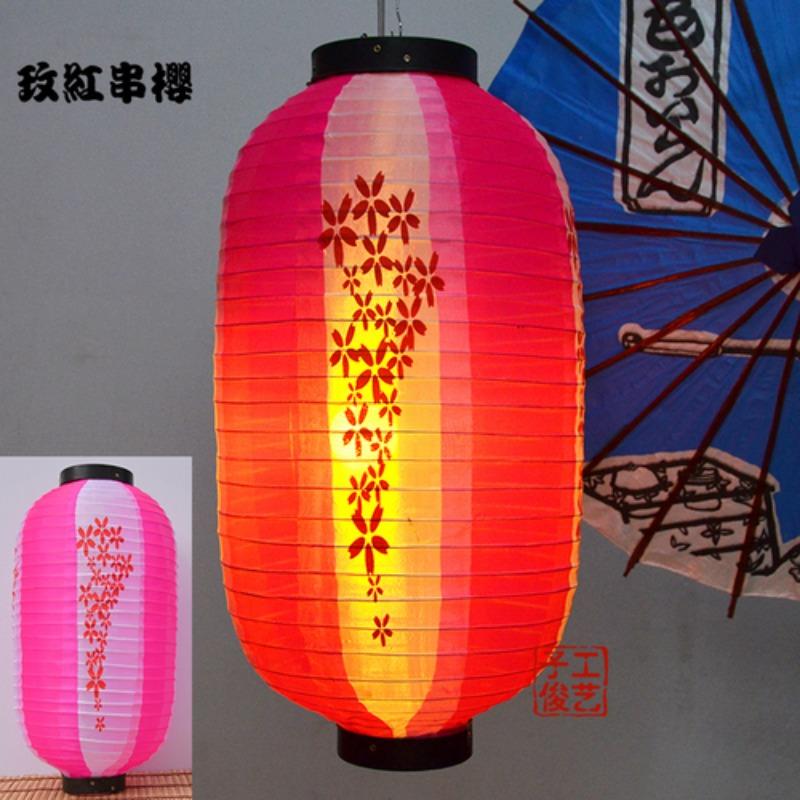 25x48cm Japanese Style Hanging Lanterns Waterproof Cloth Pub House Sushi Restaurant Decor Sign Home Festival Decoration Lantern