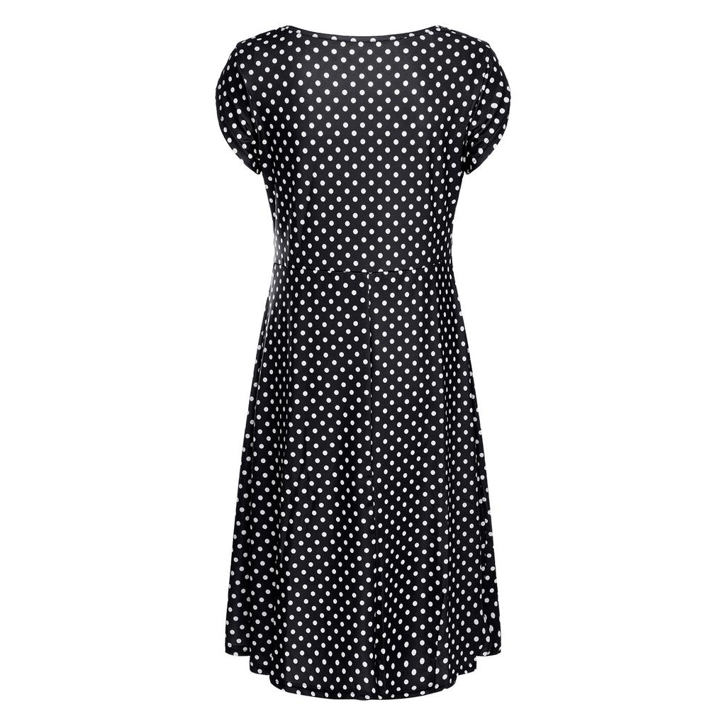 Women's Pregnant  Baby Maternity Joint Polka Dot Printing Outwear Dress