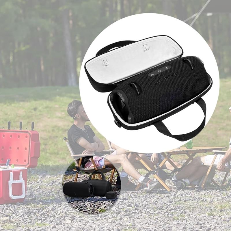 Protective Case for Xtreme4 Speaker Shockproof Cover Water Resistant, EVA Hard Bags Protective Bag Easily Carry