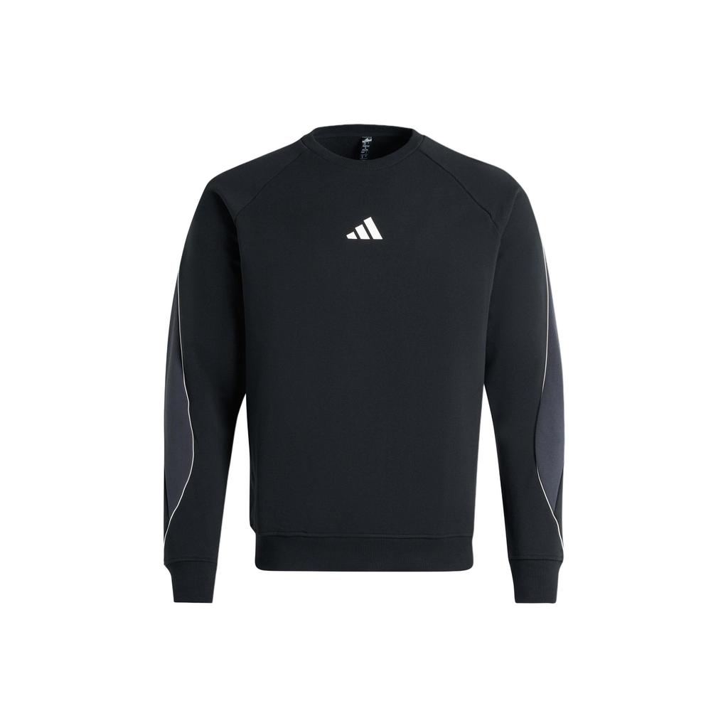adidas Unisex Crew Neck Long Sleeve Sweatshirt Black KC2860