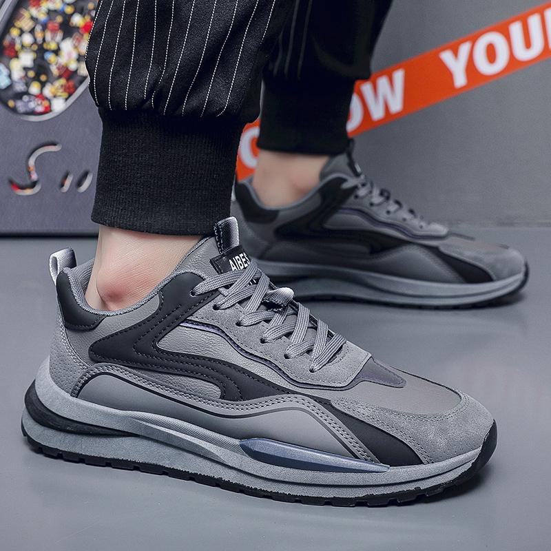Повседневная спортивная обувь Мужская универсальная износостойкая мужская обувь Модные спортивные кроссовки для отдыха Кроссовки Баскетбольная обувь Кроссовки на шнуровке