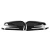 Carbon Fiber Side Rearview Mirror Cap Cover Trim for Benz A B C E GLA Class W204 W212