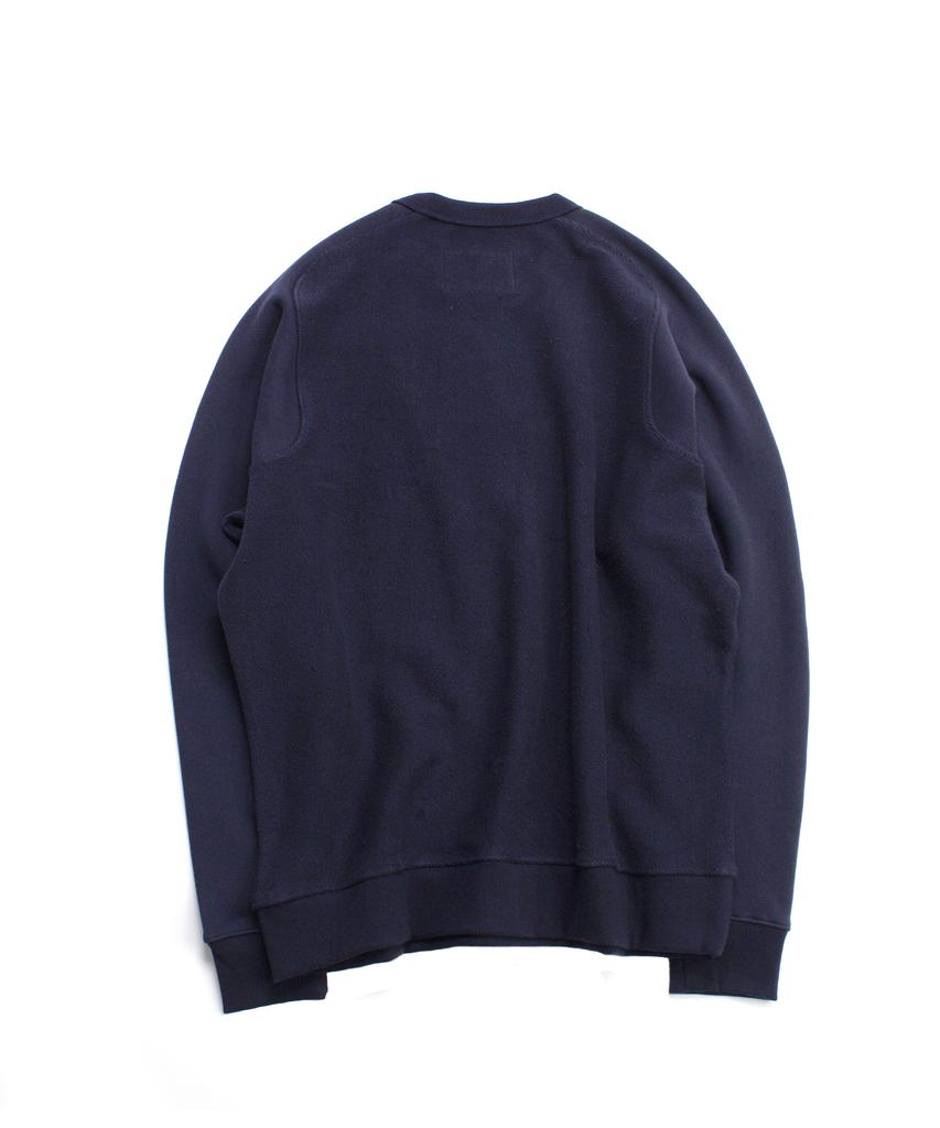 YOUNEEDGARMENTS Свитшот из махровой ткани Balance (военно-морской флот)