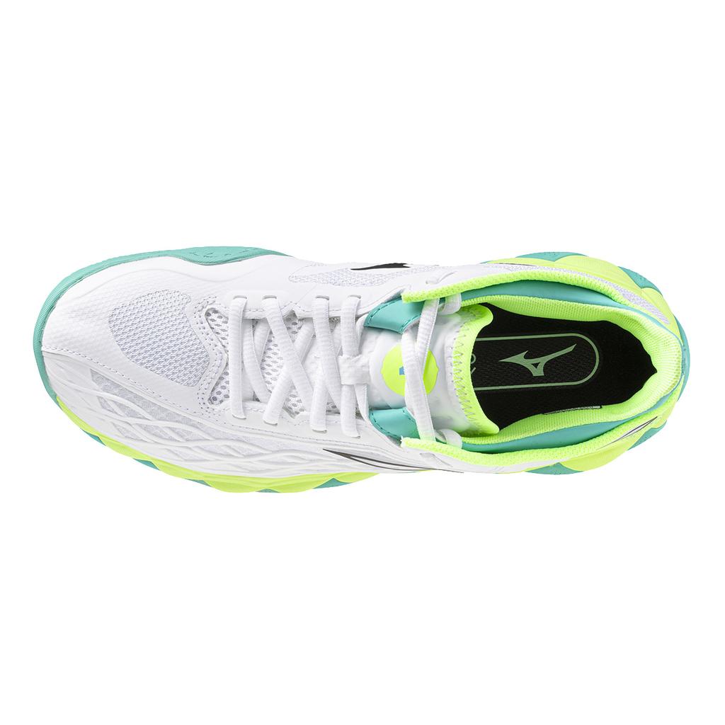 Mizuno Кроссовки для тенниса Wave Enforce Tour с амортизацией, износостойкие, низкие, унисекс, белые Mizuno 61GA230145