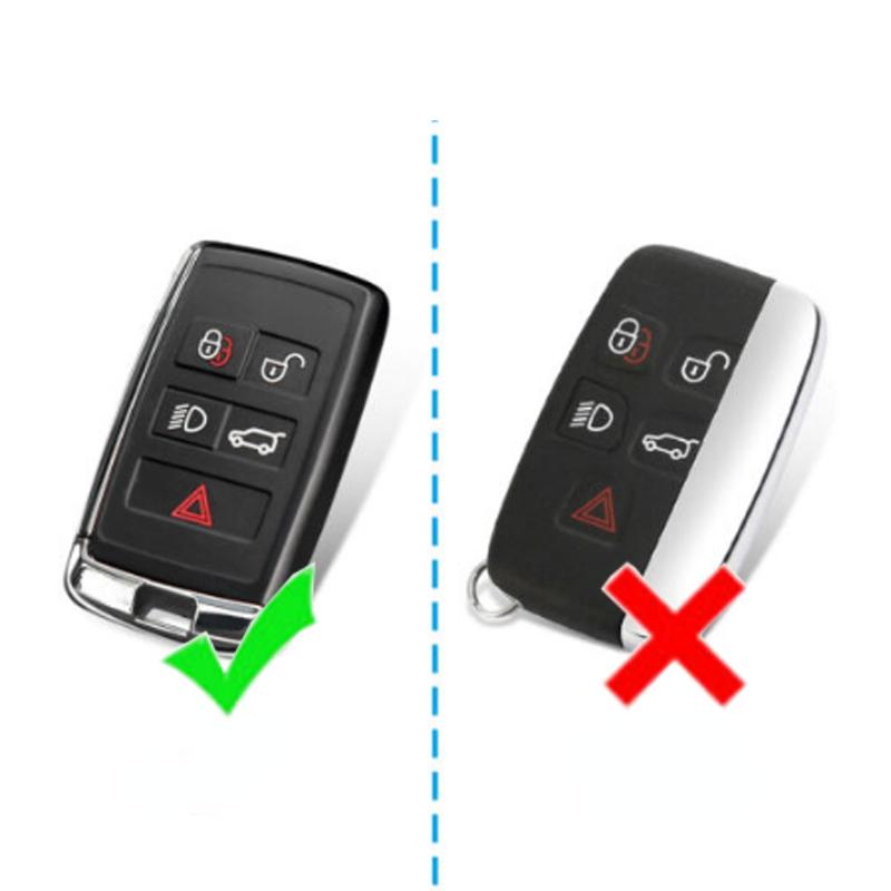 Zinc Alloy Car Key Case Cover Holder for Land Rover A9 Range Rover Sport Evoque Freelander 2 Velar Jaguar XE XJ XJL XF E-PACE