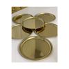 Nom Trend Золотой круглый сервировочный поднос, 6 предметов №:1
