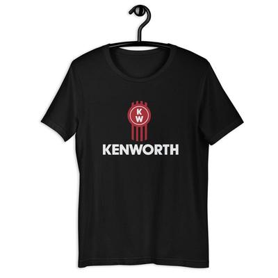 Активная футболка с логотипом в стиле Kenworth, смешная американская футболка S-5XL