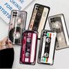 Magnetic Radio Tape Cassette Cover For Samsung Galaxy A52 A12 A51 A32 A21s A71 A32 5G A12 A22 A53 A31 A13 A72 A04 Phone Cover
