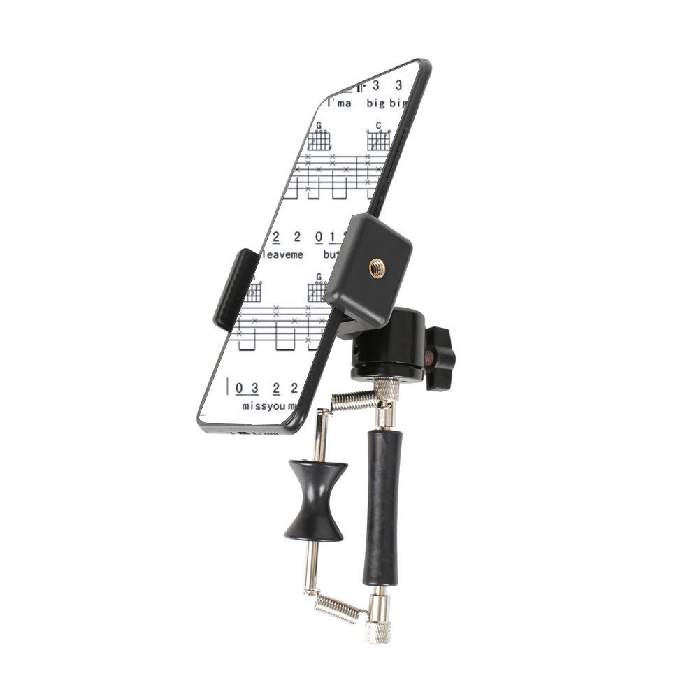 Электрический Бас и Гитара Капо с Клипсой для Телефона и Ремешком