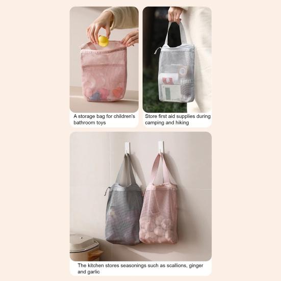 Сумка для душа, пляжная, туалетная сумка, застежка-молния, большая емкость, однотонная, полая