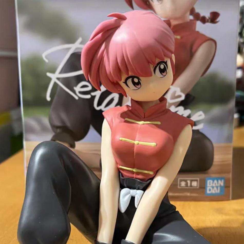 BANPRESTO Ranma 1/2 Anime Collectible Figure - 10CM PVC Model of Shampoo Akane Tendo And Ranma Highly Detailed Relax Time Toy