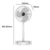 Настольный вентилятор складной портативный мини ручной качающийся для путешествий домой