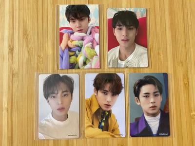 [Б/У] Бонусная торговая карточка Seventeen Мингю