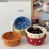 Cute Ceramic Bowl Hotel Restaurant Food Decoration Ramen Bowl Creative Baking Rice Bowl Modern Style Home Kitchen Utensils