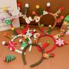 Hair Accessories Christmas Headband Xmas Antler Hair Hoop Santa Claus Hair Hoop  Girls/Female