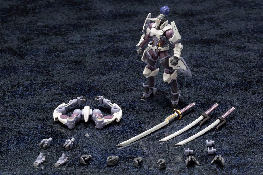 Kotobukiya Hexa Gear Губернатор Белая Шкала Пластик Примерно 93 мм в Высоту Экзо-Броня Тип Ринкаку, Модель 1/24,
