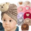 New Cozy Autumn & Winter Baby Bear Hat - Cute, Comfortable & Seamless for Kids