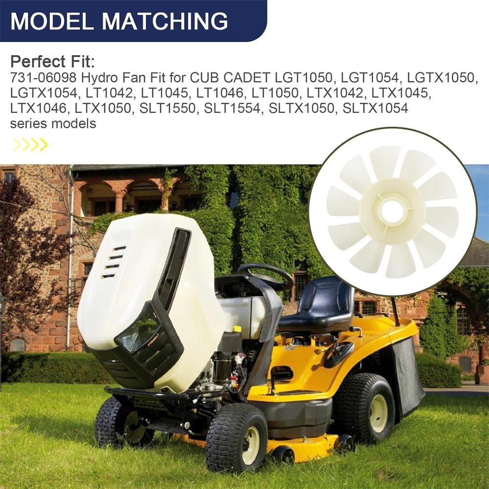 731-06098 Гидрокрыльчатка вентилятора для LGT1050, LGT1054, LGTX1050, LGTX1054 LT1042 LT1045