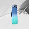 1000ML Large Capacity Sports Water Bottle Motivational Leak Proof Portable Reusable Plastic Cups Outdoor Travel Gym Jugs KTY