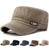 Бейсболки унисекс с маркировкой FS, с эффектом потертости, для весны и осени, регулируемые, повседневные, с застежкой-регулятором, для защиты от солнца на открытом воздухе.
