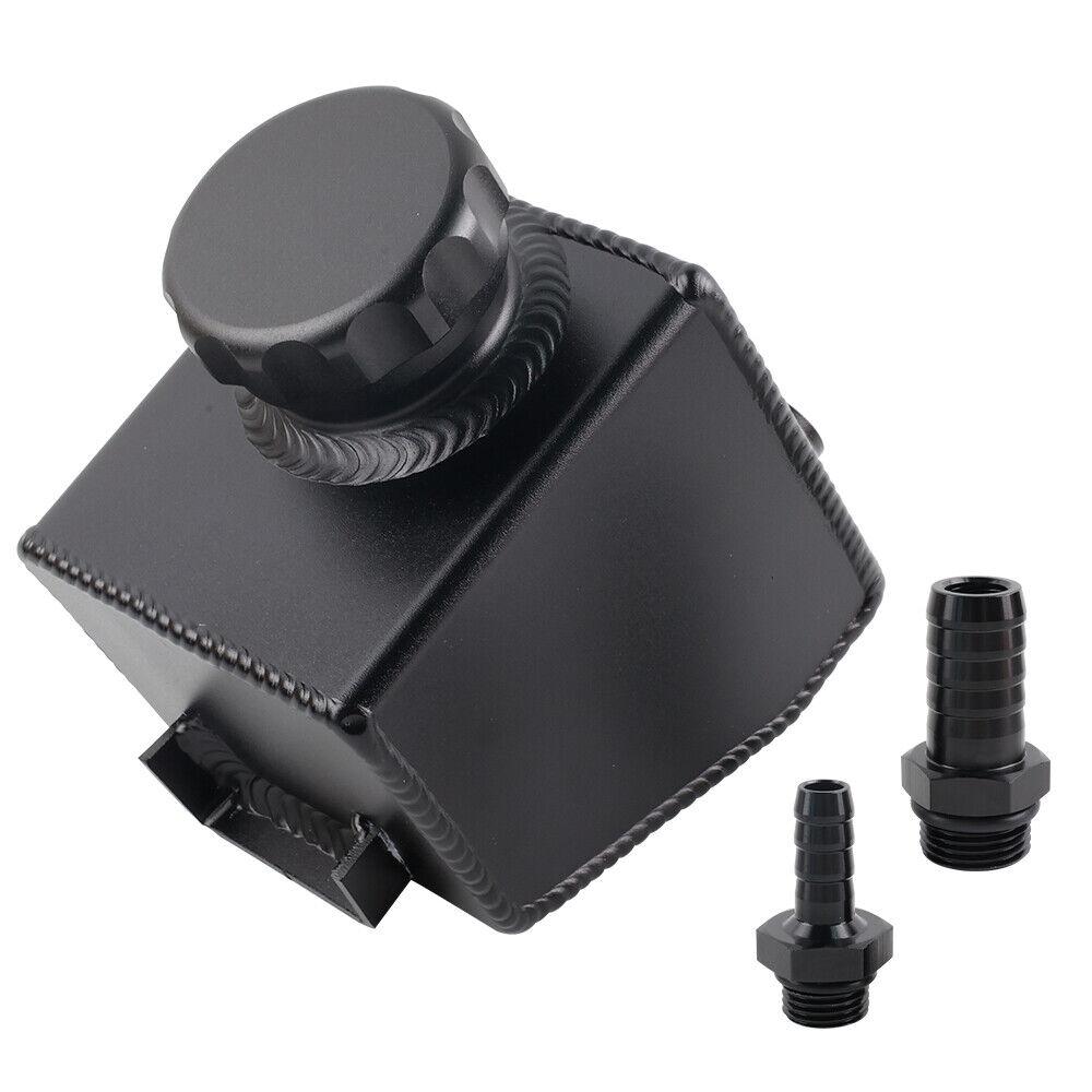 Aluminum Power Steering Pump Fluid Reservoir Tank Sandblasting for V6 V8 VT VX VU VY VZ VE LS1 LS2 Silver Black