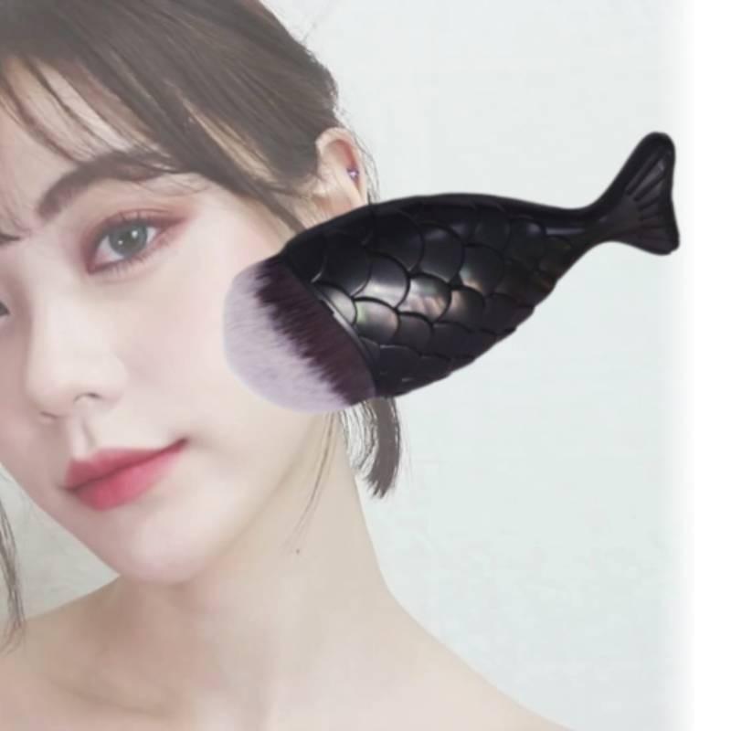 Красочная кисть для макияжа русалки большого размера, кисть для тональной основы, инструмент для красоты, must-have