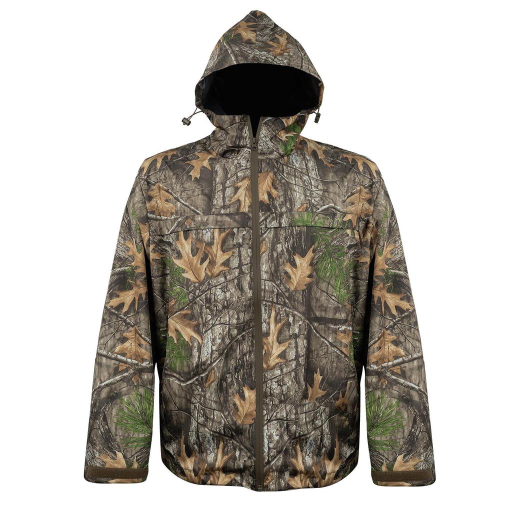 Бионический камуфляжный ветрозащитный плащ: Универсальная мужская куртка для рыбалки и походов