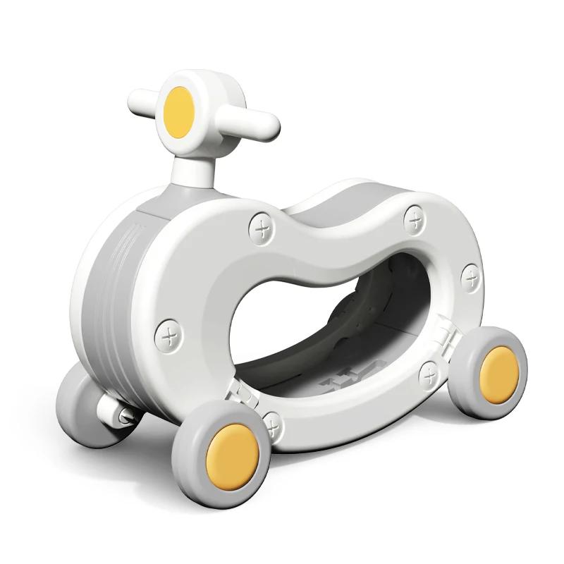 Детские каталки Два-в-одном Качалка Большая игрушечная машинка Машины-каталки Детский ходунок Детские игрушки-шланги для мальчиков девочек детей