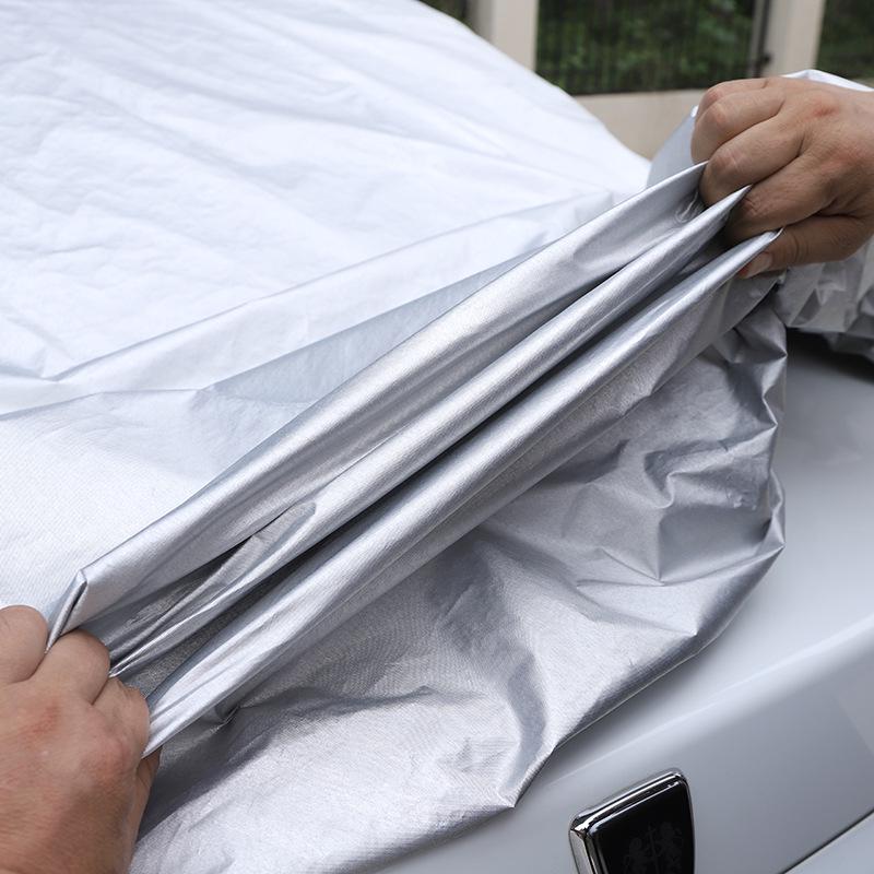 Универсальный всесезонный утолщенный дождевик-солнцезащитный чехол для автомобиля