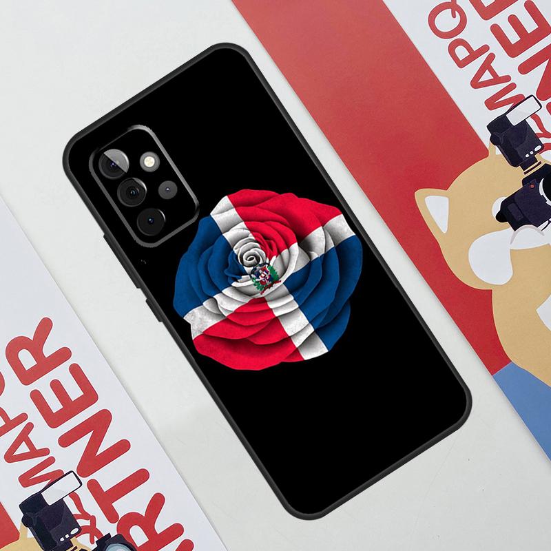 Чехол Флаг Доминиканской Республики для Samsung Galaxy A52 A32 A12 A56 A36 A16 A13 A23 A33 A53 A54 A34 A14 A15 A35 A55 A17