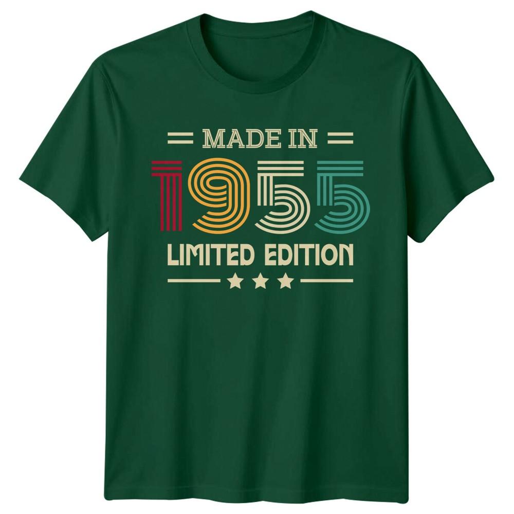 Made In 1955 Unisexs T Shirt 71st Birthday Gift Vintage seventyone Year Old