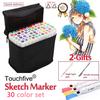 30Pcs/Set Touch Five Colors Marker Set Touch New Art Twin Tip Marker