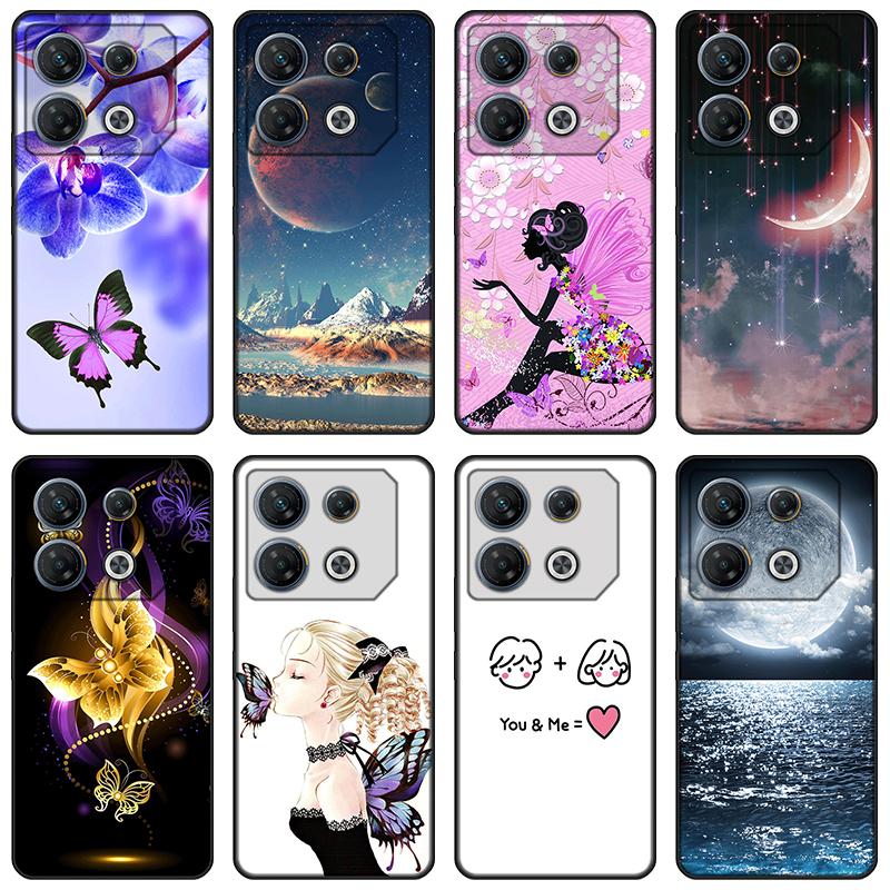 Чехол для Infinix GT 10 Pro, мягкая силиконовая задняя крышка из ТПУ, чехол Infinix GT 10 Pro