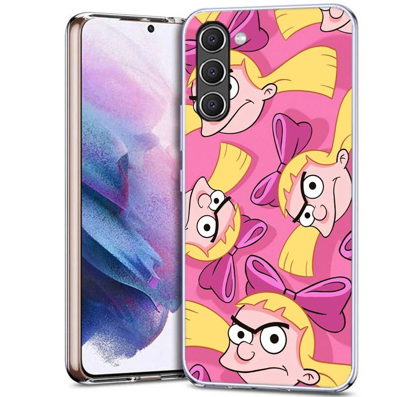 Hey Arnolds Cartoon Phone Case for Samsung A16 A17 A26 A36 A37 A56 A57 A12 A22 A32 A52S A07 A06 A02S A72 Galaxy A70 A50S A71 A51