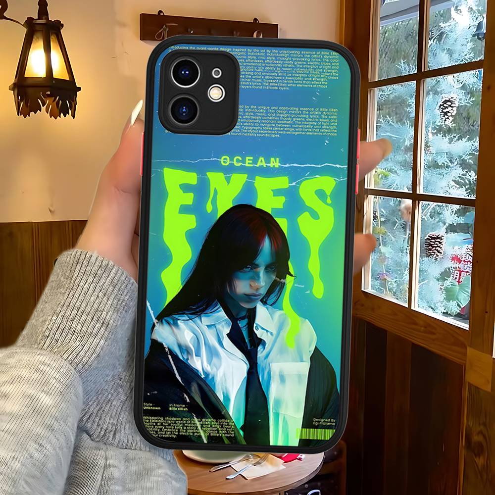 SINGER LUNCH B-BILLIES Для IPhone 11 12 13 14 15 16 Pro Max Plus X XS MAX Ударопрочный Матовый Задний Чехол