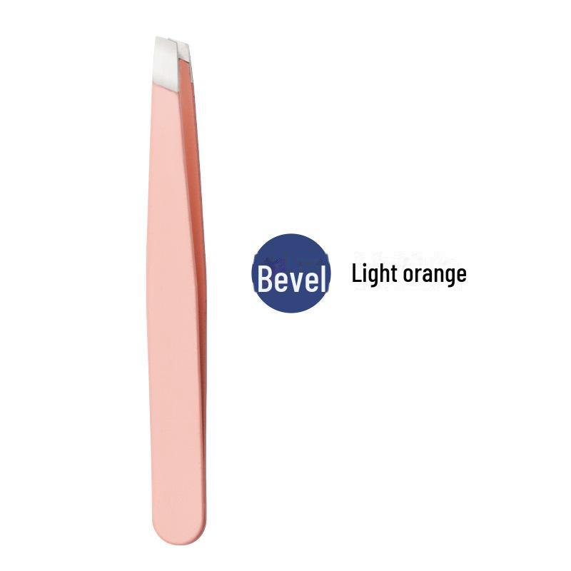 Пинцет для бровей из нержавеющей стали толщиной 1,2 мм со скошенной кромкой для точного удаления волос