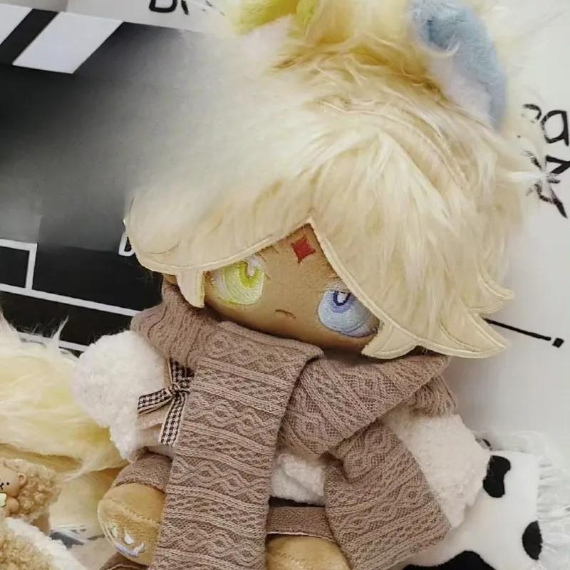 20см Аниме Игра Ванильное Печенье Мягкая Хлопковая Кукла Тело Одежда для Переодевания Плюшевые Игрушки Каваи Косплей Игрушка Фигурки Коллекция для Поклонников Подарки